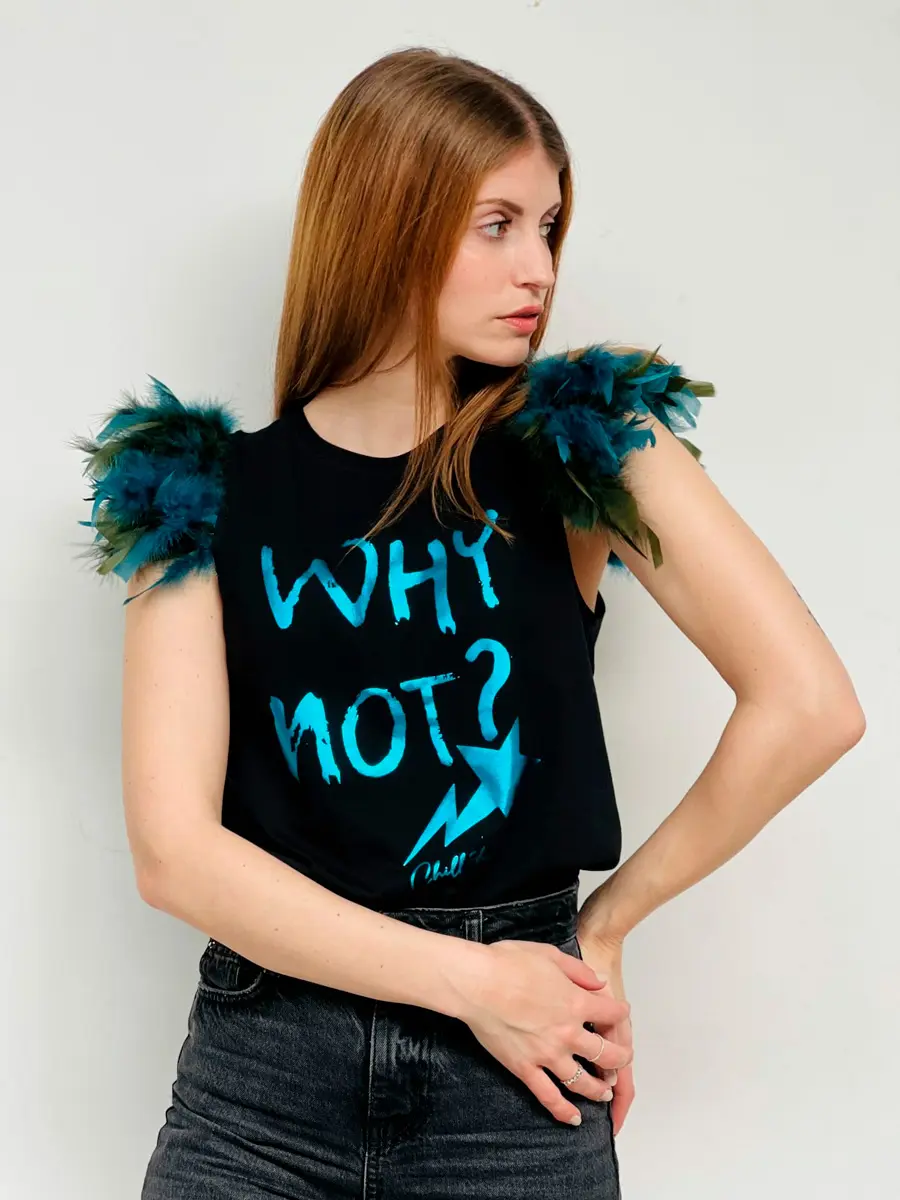 Camiseta Plumas Why Not?