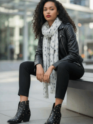 BOTINES COWBOY TACHAS DORADAS