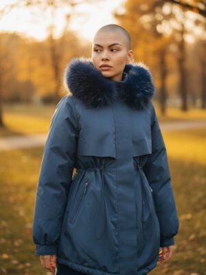 PARKA AZUL MARINO