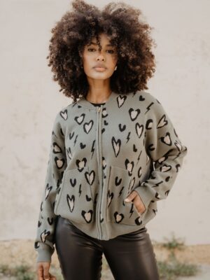 BOMBER GUEPARDA PUNTO VERDE