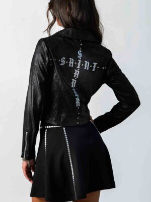 CHAQUETA SAINT SINNER –BIKER CORTA