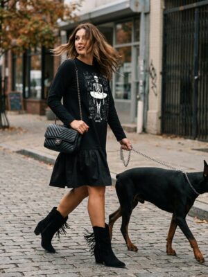 VESTIDO NEGRO "BALLET"