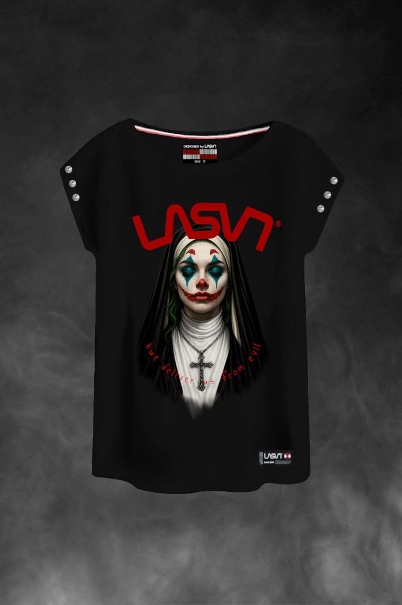 camiseta-de-mujer-lasal-evil-negro