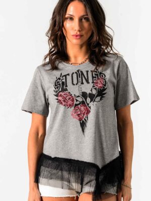 Camiseta Louisa gris
