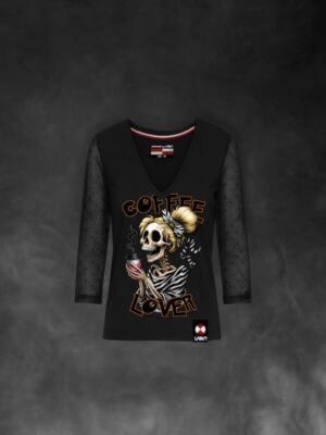 Camiseta COFFE LOVE negra