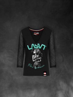 Camiseta GLAMOUR negra